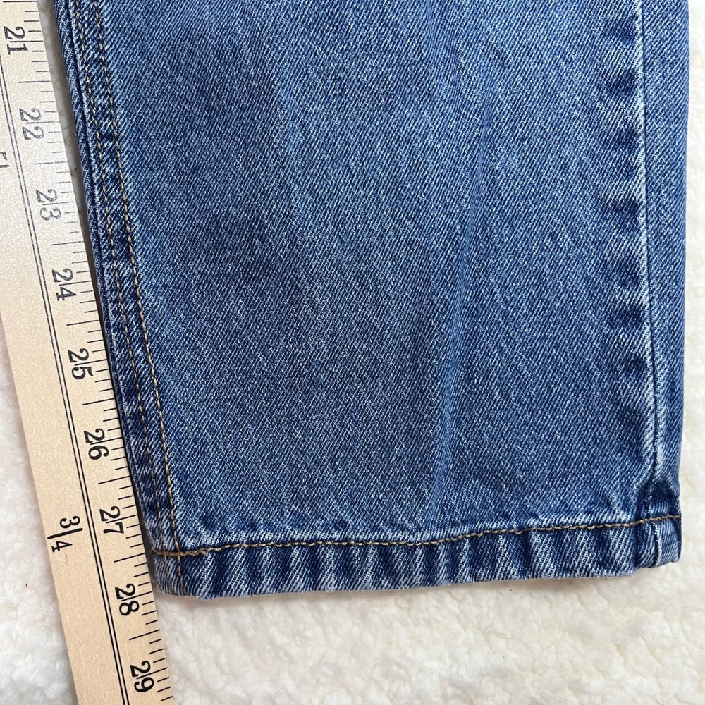 Liz Claiborne Jeans Womens 14 Blue Lizwear Vintage High Rise Tapered Leg Denim - Picture 2 of 10